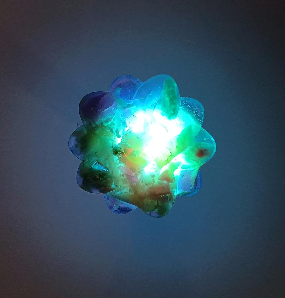 Starlight flower in the sea soap