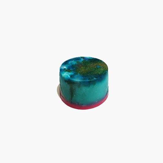 Earth map soap