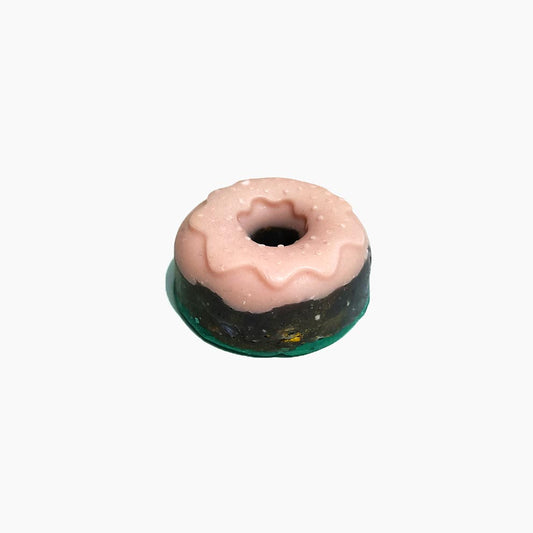 Gemstone swirl donut