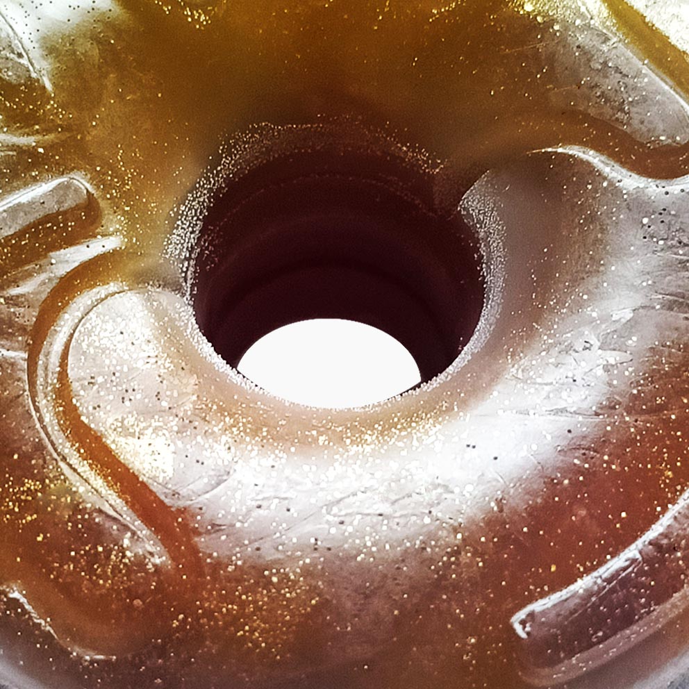 Donut sprinkle soap