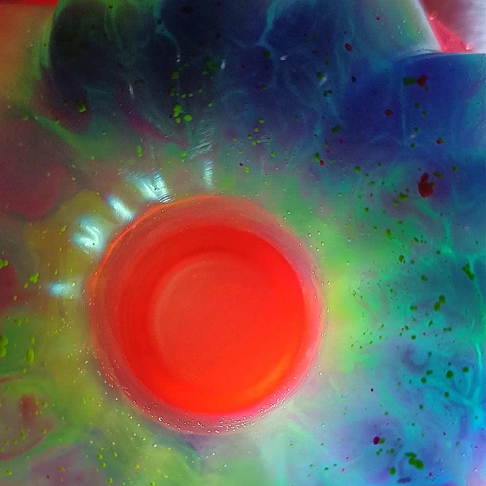 Milky Galaxy soap