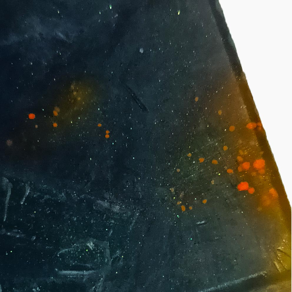 Hidden crystal zen stone soap