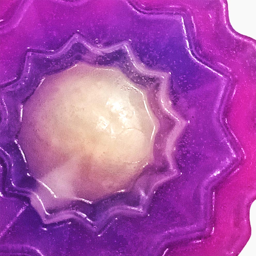 Pink shower stone