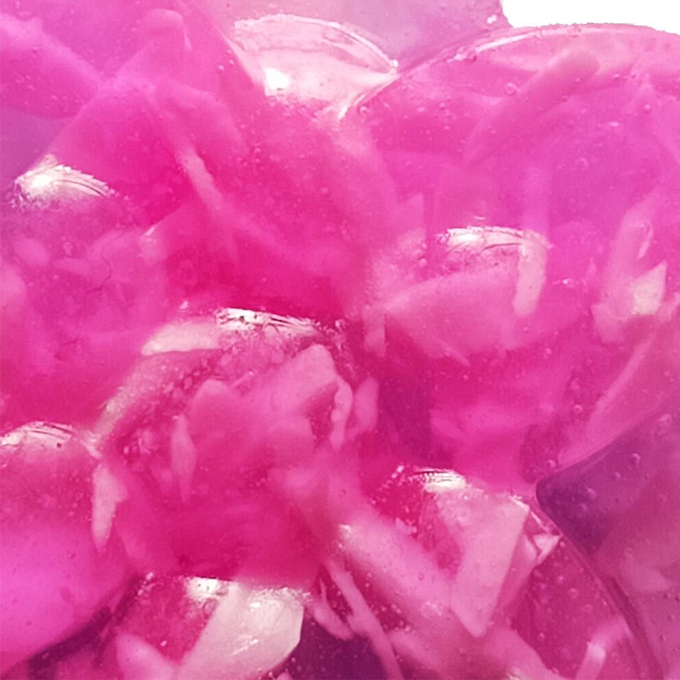 Pink flash of light
