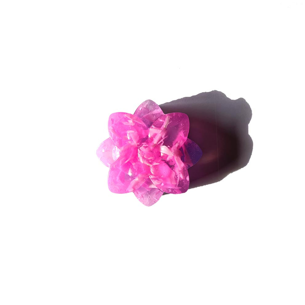 Pink flash of light