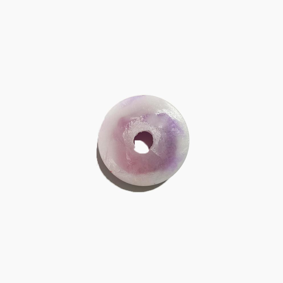 White gold donut soap