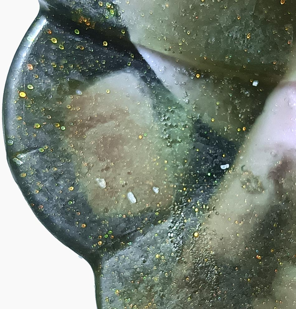 Diamond Gold Glitter Glaze