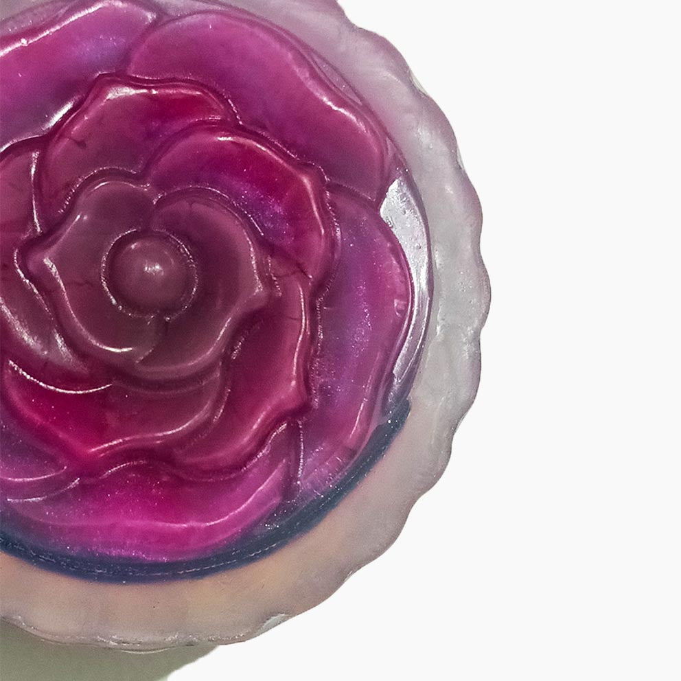 Double zen flower soap