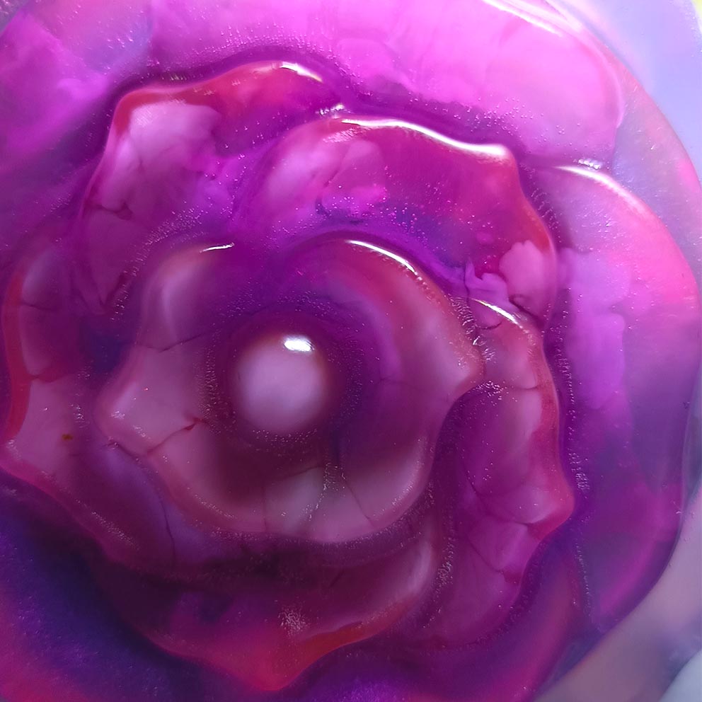 Double zen flower soap