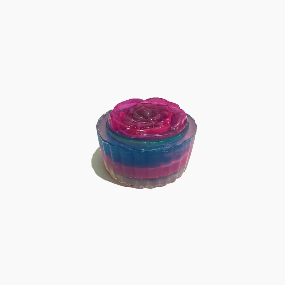 Double zen flower soap
