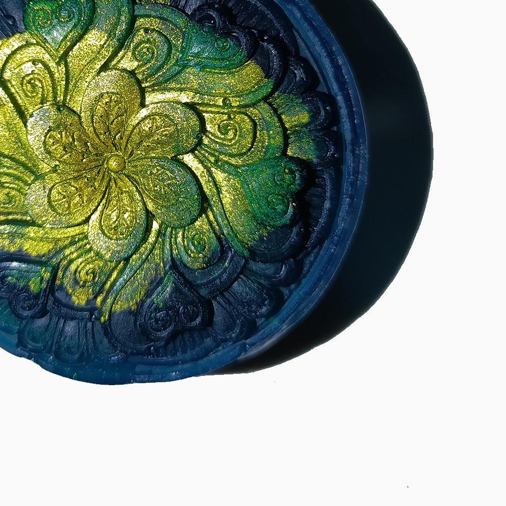 Deep ocean blues soap