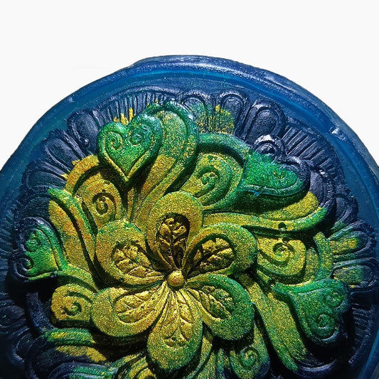 Deep ocean blues soap