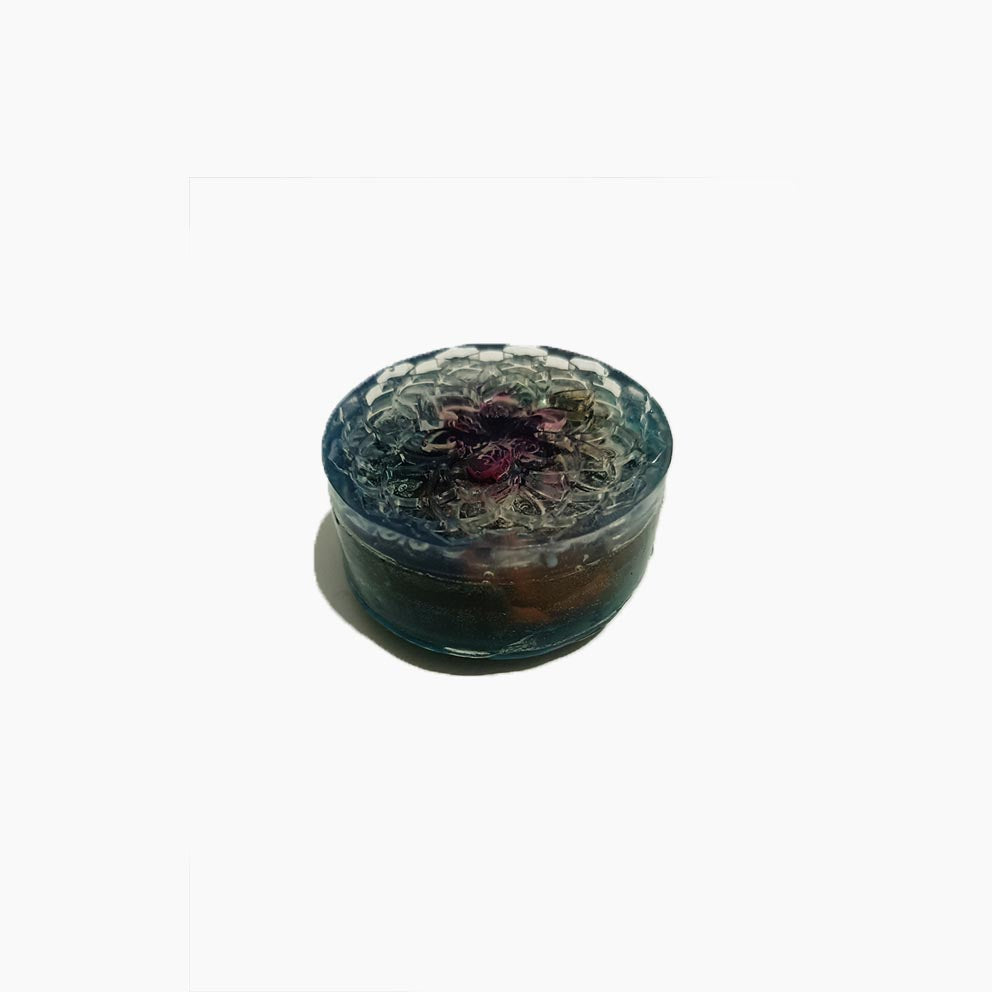 Deep ocean blues soap