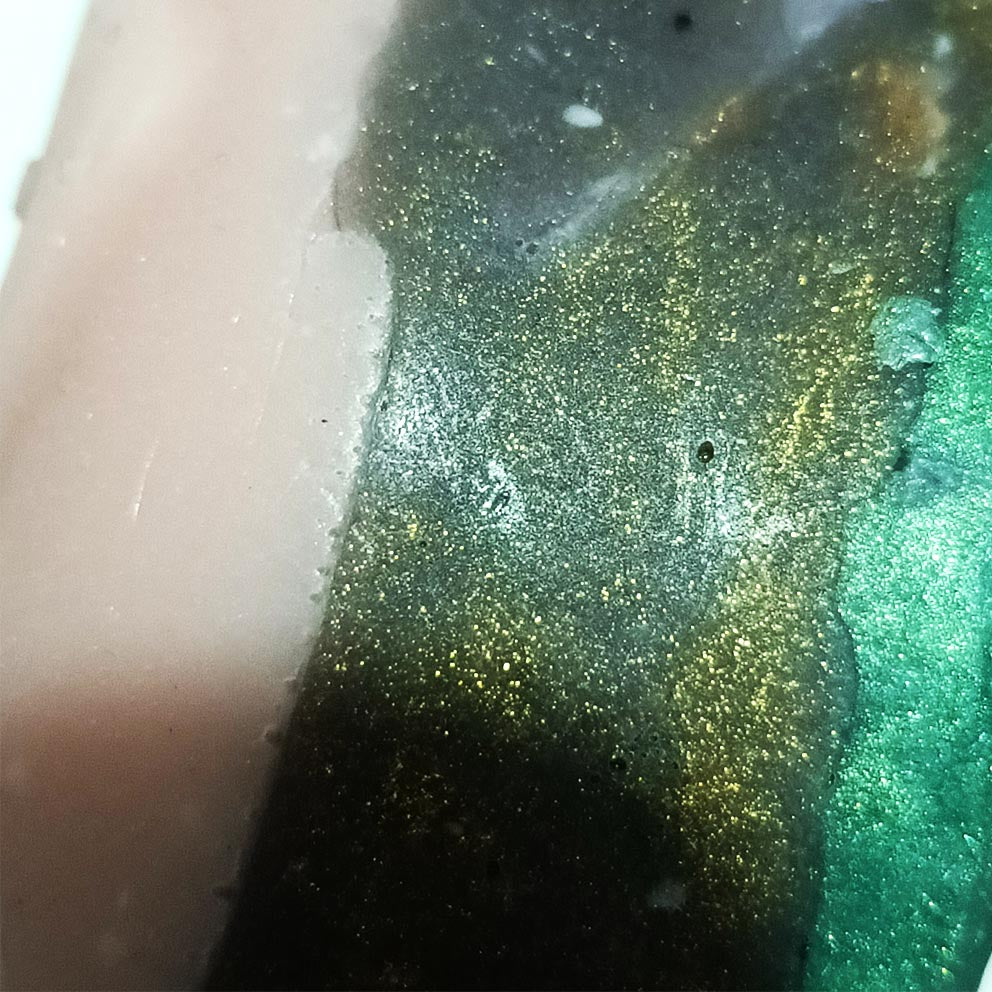 Gemstone swirl donut